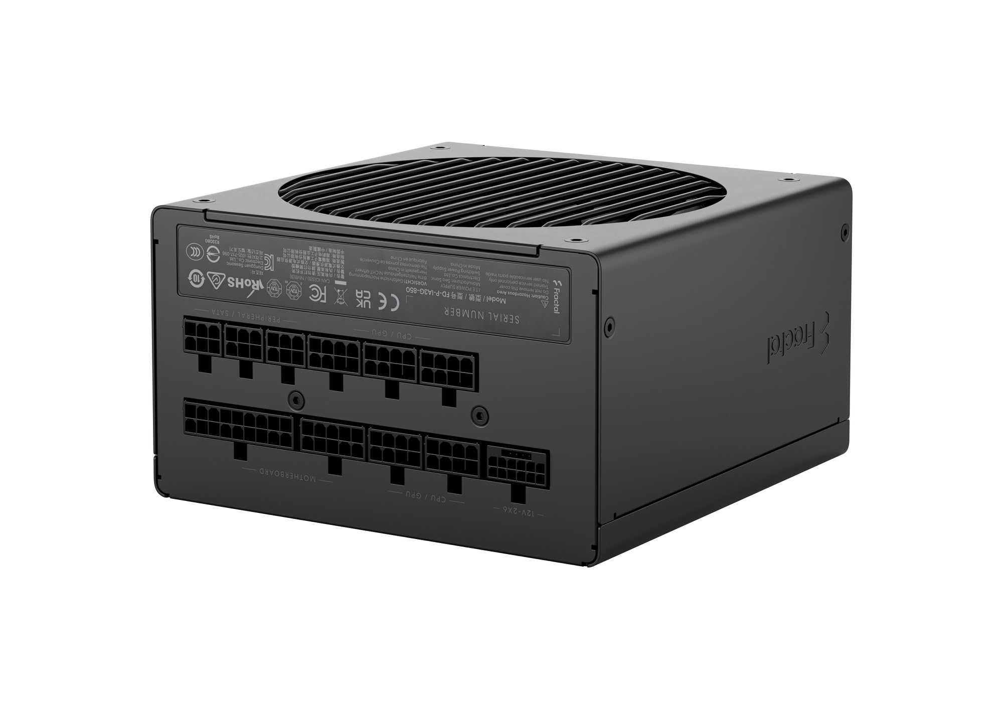Amazon | Fractal Design Ion 3 Gold 850W Black PC電源ユニット FD-P