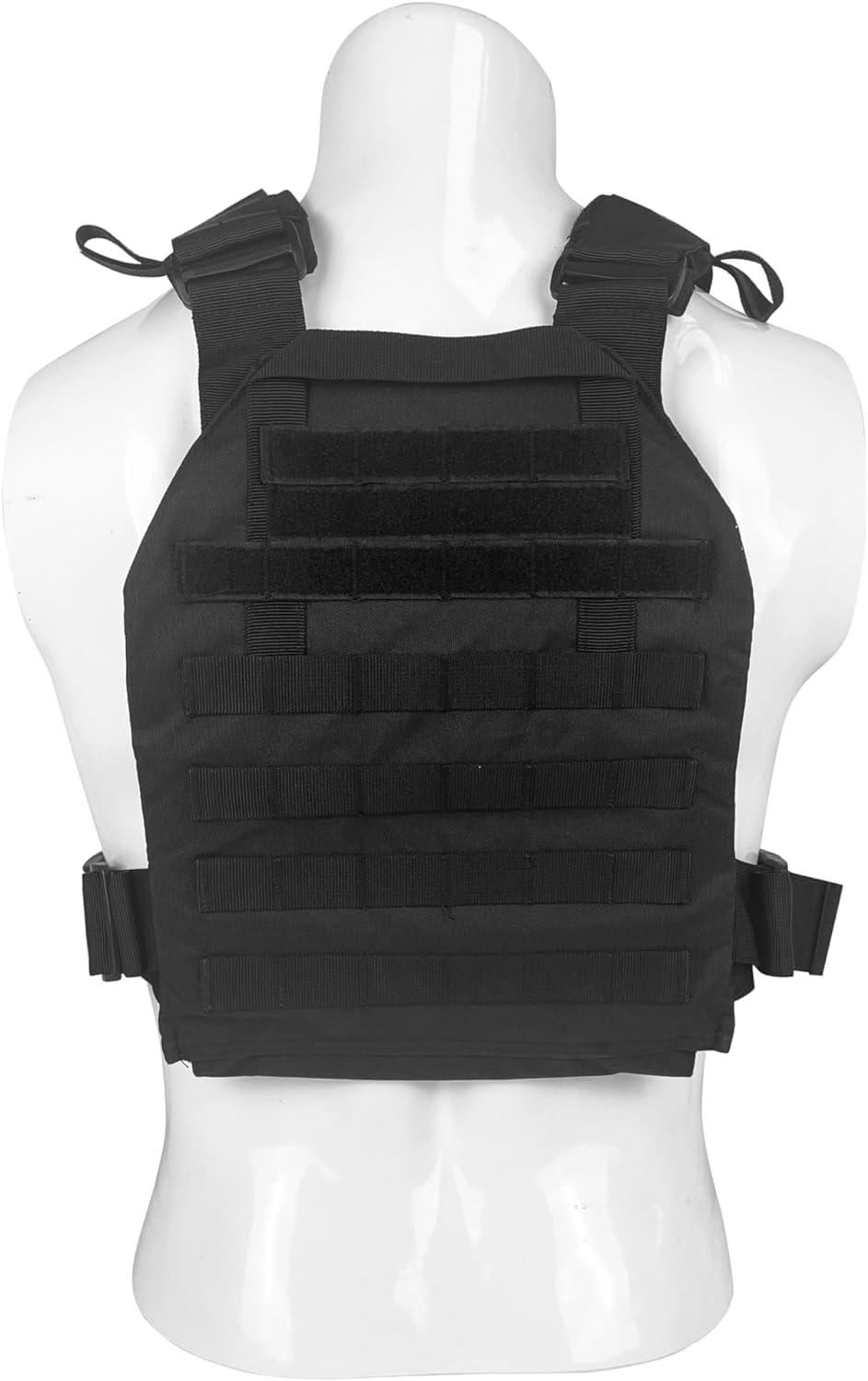 Tactical Adjustable Weighted Vest for Men and Women WODs, Strength Endurance Training Fitness Workouts Running - Quick Release, Molle System