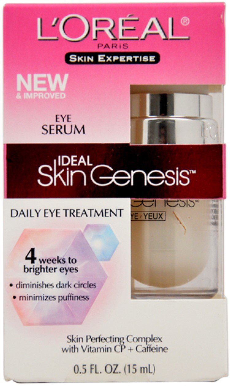 Skin Genesis Daily Eye Treatment Eye Serum Women Treatment by L'Oreal, 0.5 Ounce