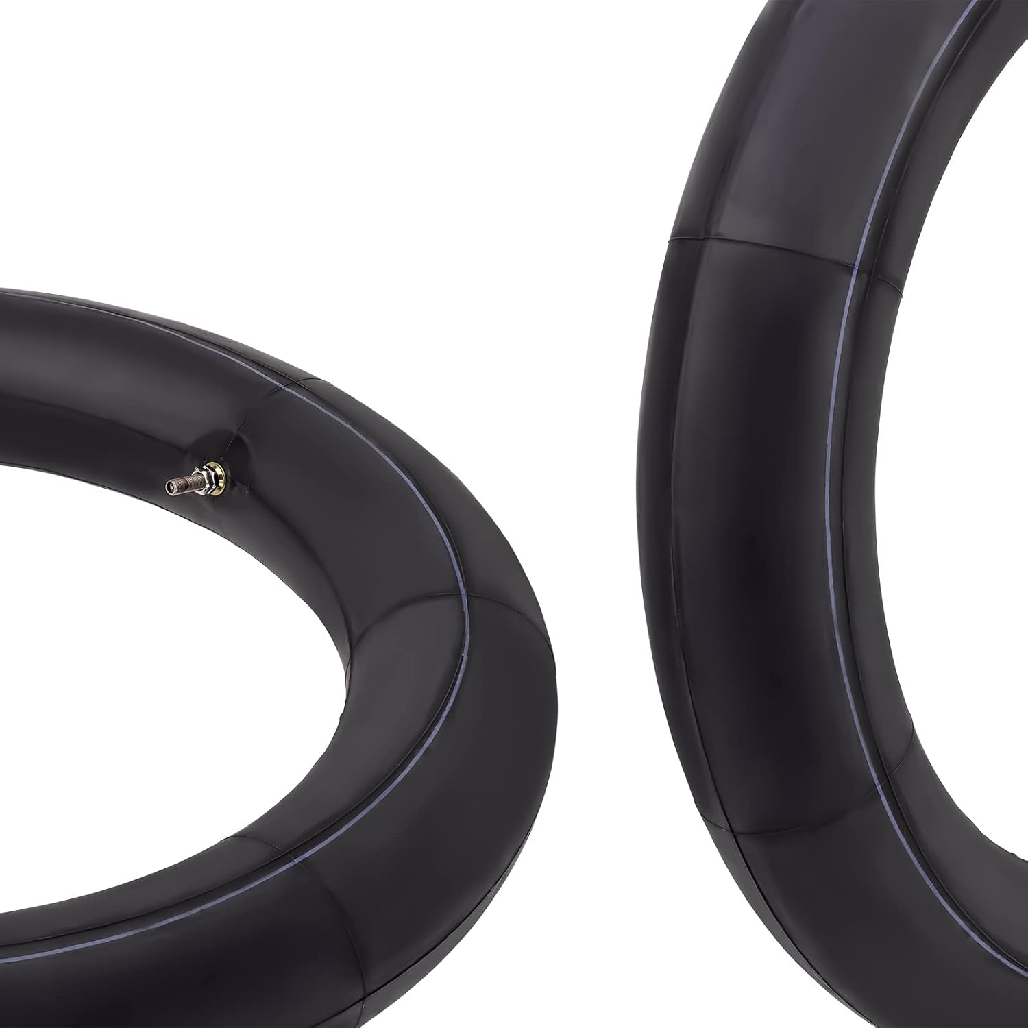 Road Passion 130/90-16 Inner Tube TR4 Straight Valve Stem, Compatible with 5.00/5.10-16 Motorcycle Inner Tube (2 pcs)
