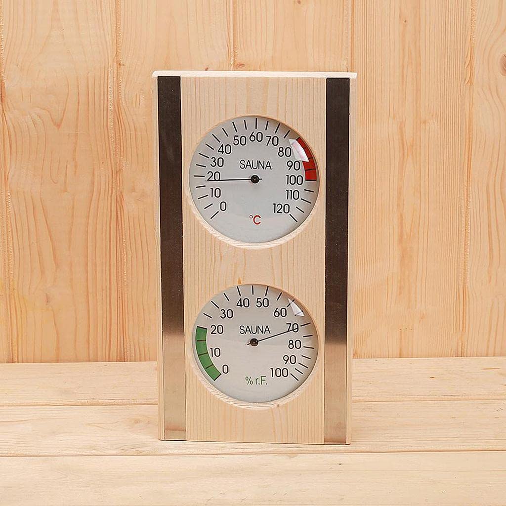 1pc Termometro per Sauna del Legno Igrometro Digitale per Esterni per Interni Durevole