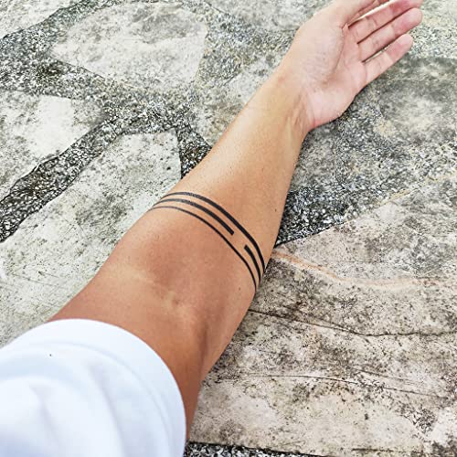 Minimalist Armband Tattoo - Armband Temporary Tattoo