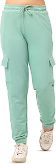 Nuego Cotton Blend Joggers for Girls Regular Fit Trackpants Girl, Stretchable, Ultra-Soft & Breathable Trendy Solid Kids G... Price In India