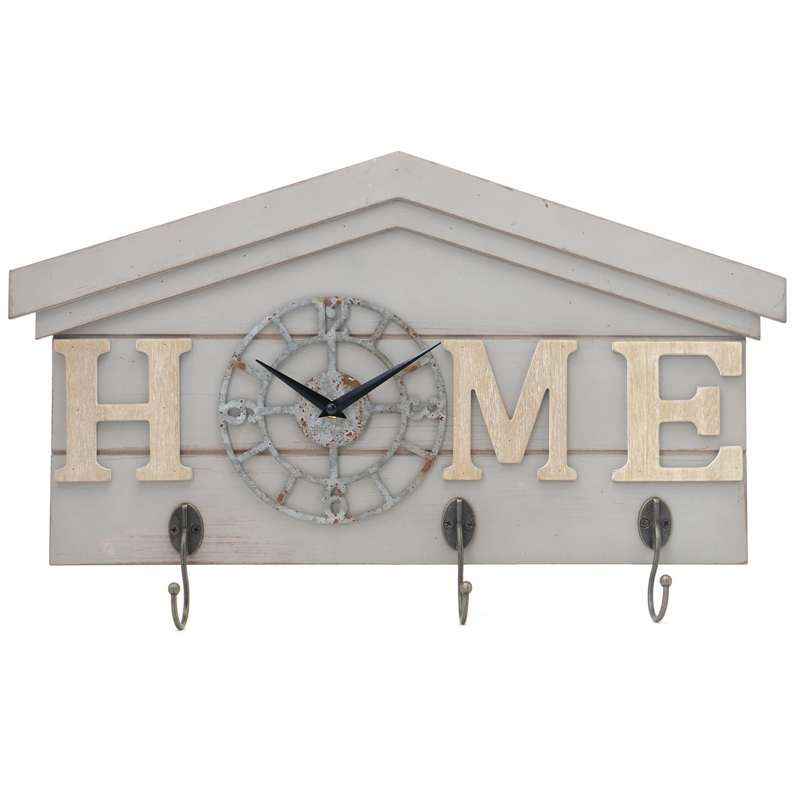Horloge murale Home Letteer pendule murale vintage salon