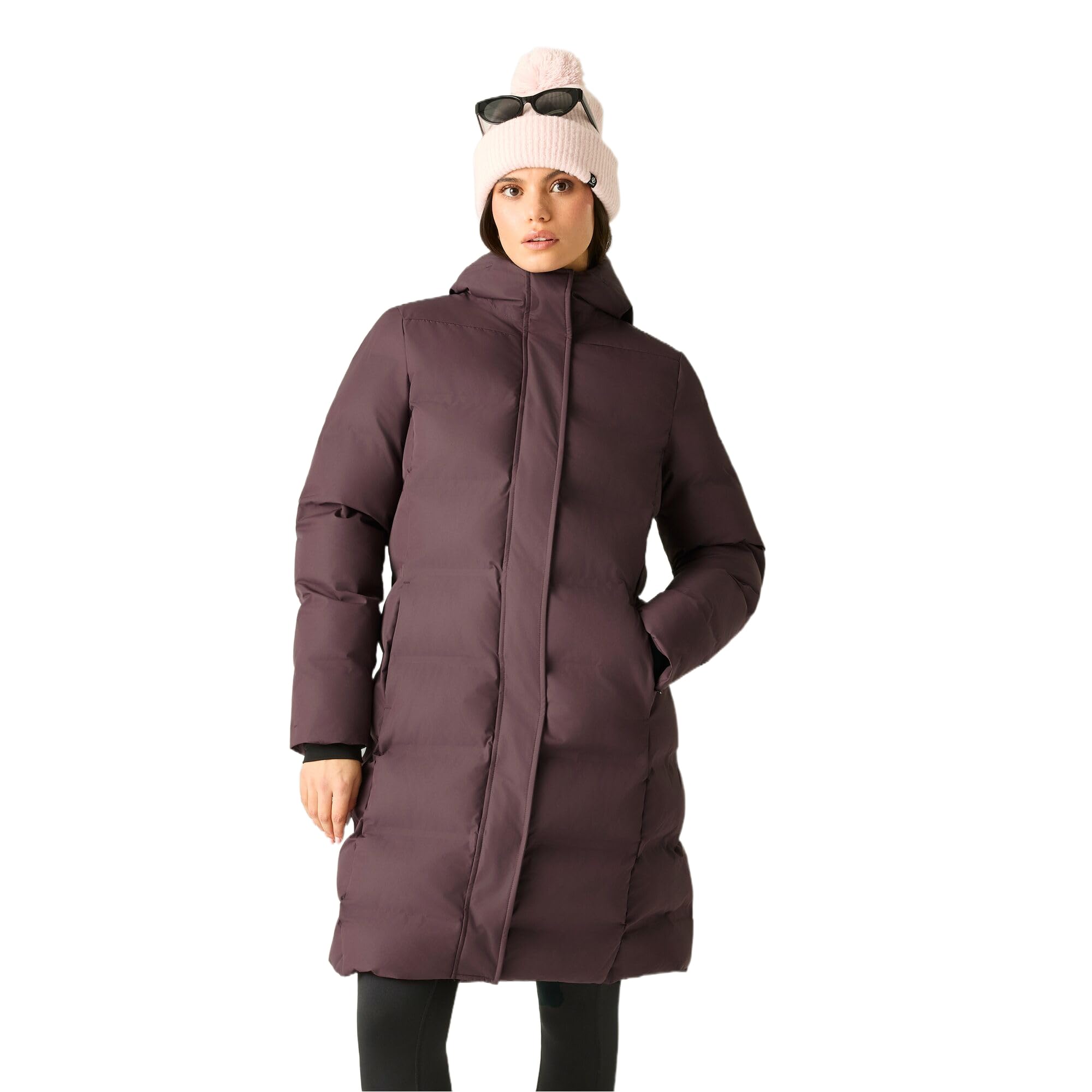 Dare 2B Women's Purple Waterproof Wander Padded Jacket Size: 16