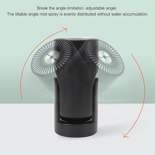 Miniatura 5 de Mini humidificador portátil, humidificador de aire silencioso, pequeño humidificador de niebla fría, humidificador de escritorio USB para automóvil,