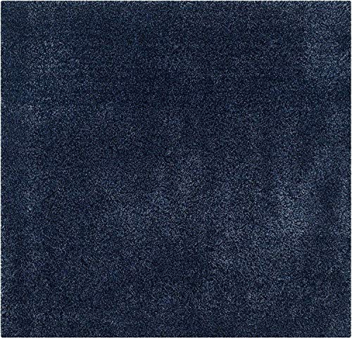 Image of Carpet for Hallway, Kitchen, and Modern Interiors, Cozy Shag Runner for Living Room, Entryway & Office Decor Size 4x6 feet Blue