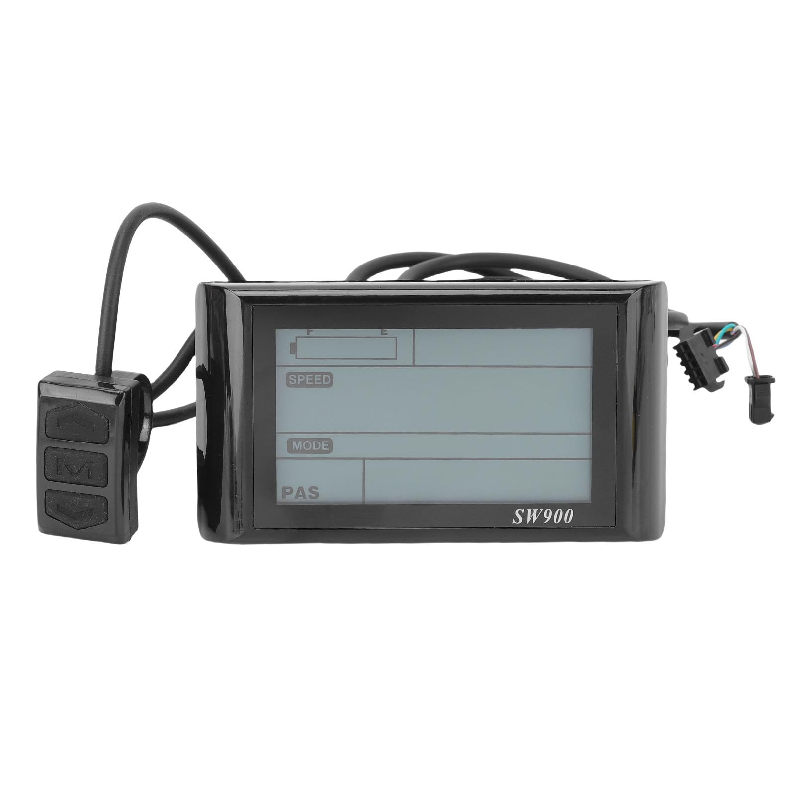 Misuratore display LCD per bici elettrica Pannello di controllo chiaro e intuitivo a sette core per il ciclismo