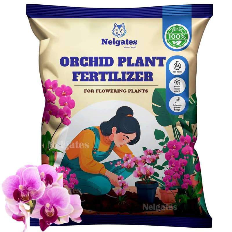 Nelgates Orchid Plant Fertilizer for Indoor Plants,orchid flower fertilizer (10) (B0D8W7YZPG) Amazon Price History, Amazon Price Tracker