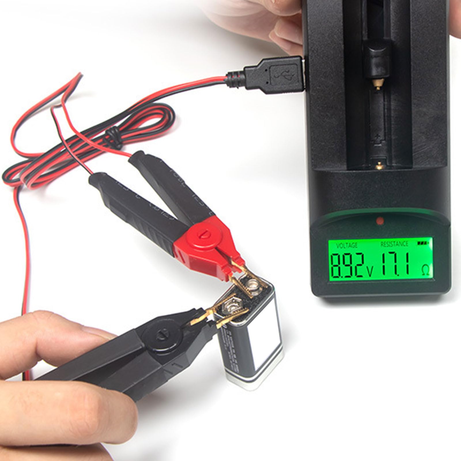 Enhances PrecisionS Lithium Batteries Health Monitors Voltages & Resistance Test for Accurate Voltages & Resistance Testing