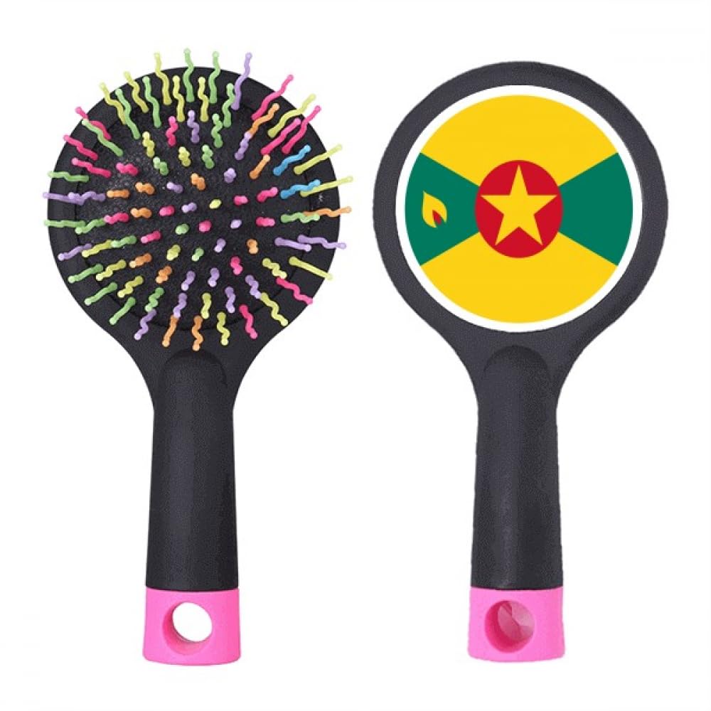 Brosse démêlante de qualité supérieure motif blason de la Grenade - 4