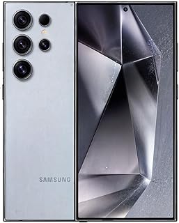 Samsung Galaxy S24 Ultra 5G, US Version, 512GB, Titanium Blue - Unlocked (Renewed)