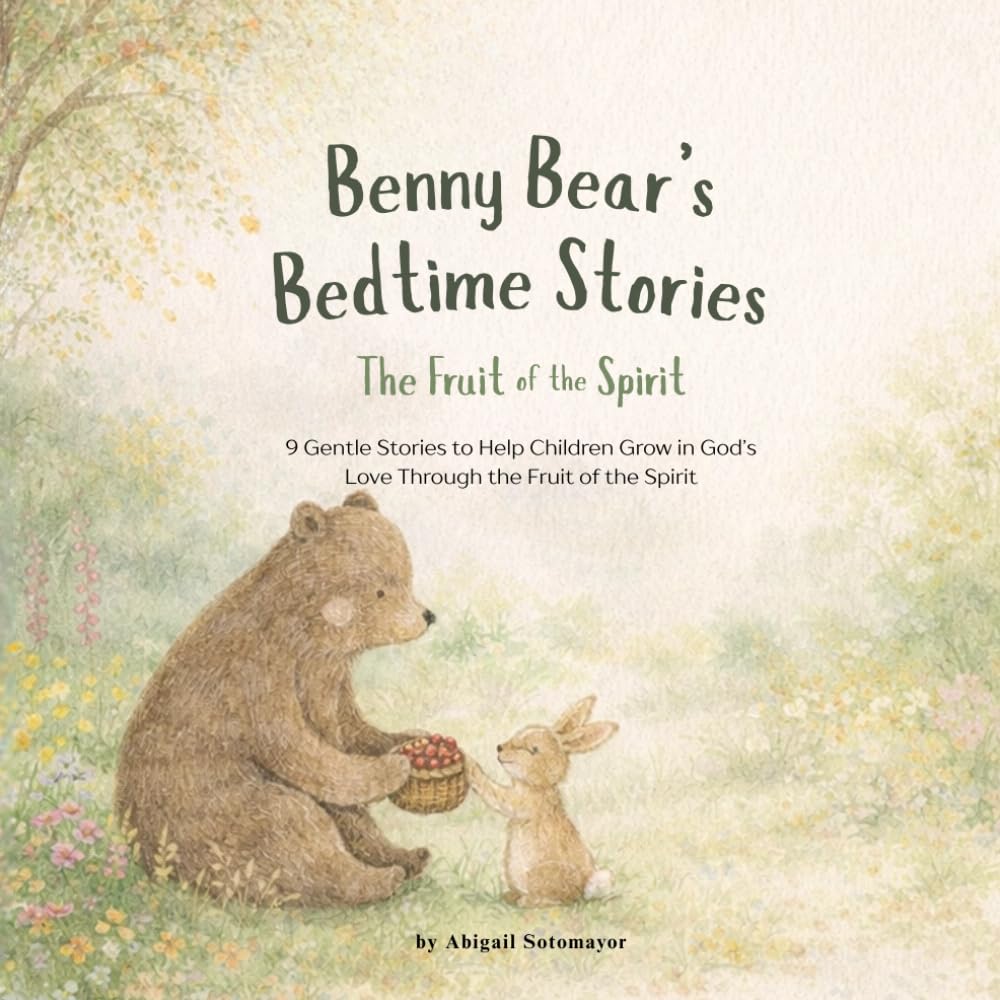 Benny Bear’s Bedtime Stories | Fruit of the Spirit: 9 Full-Color Collection of Christian bedtime stories for children teaching the Fruit of the ... Christian values, and prayers for kids.
