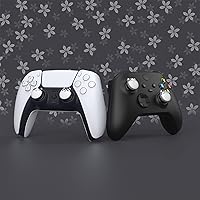 Vista 8 de PlayVital Cute Thumb Grip Caps for ps5ps5 Edge Controller, Joystick Caps for Switch 2 ProSwitch Pro, Thumbstick Cover for Xbox Series XS, Elite