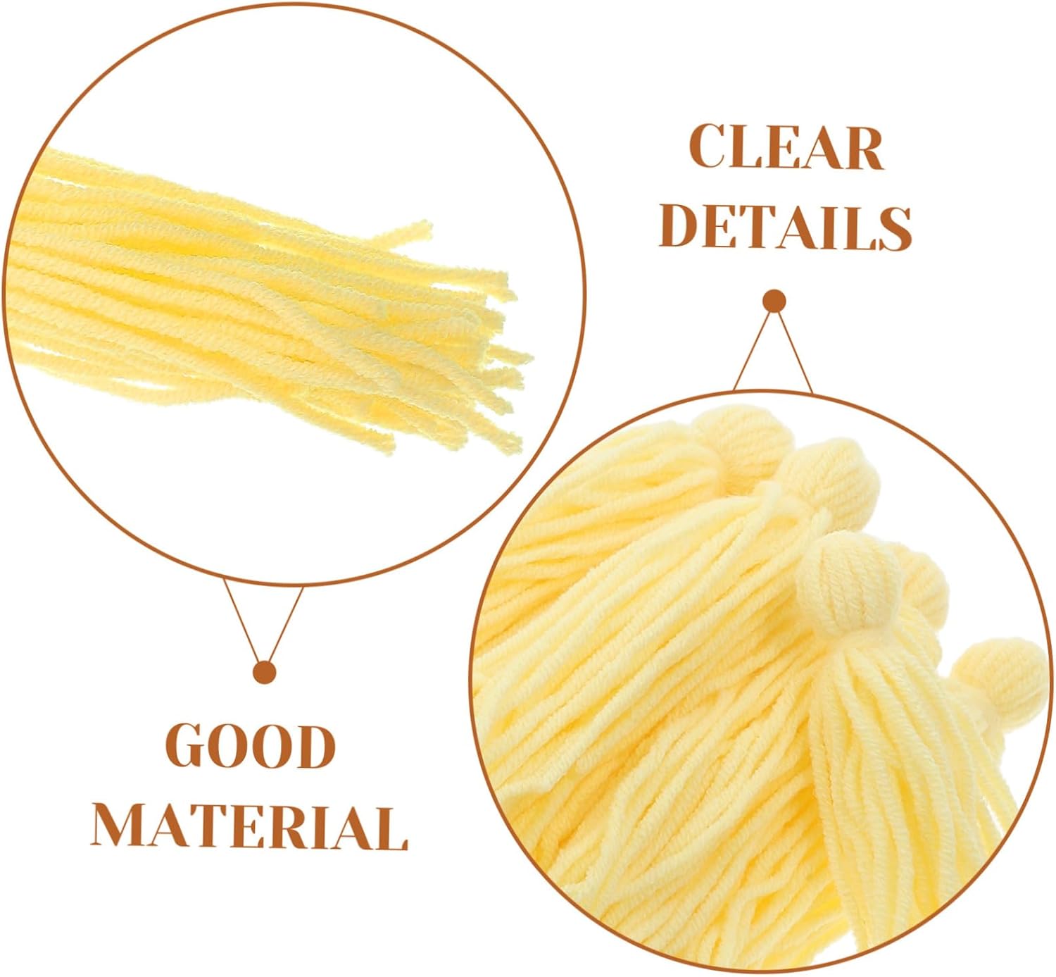 Garneck 10pcs Fish Spawning Mops for Fish Breeding and Egg Laying Floating Mops for Shrimp for Natural Habitat and Attachment