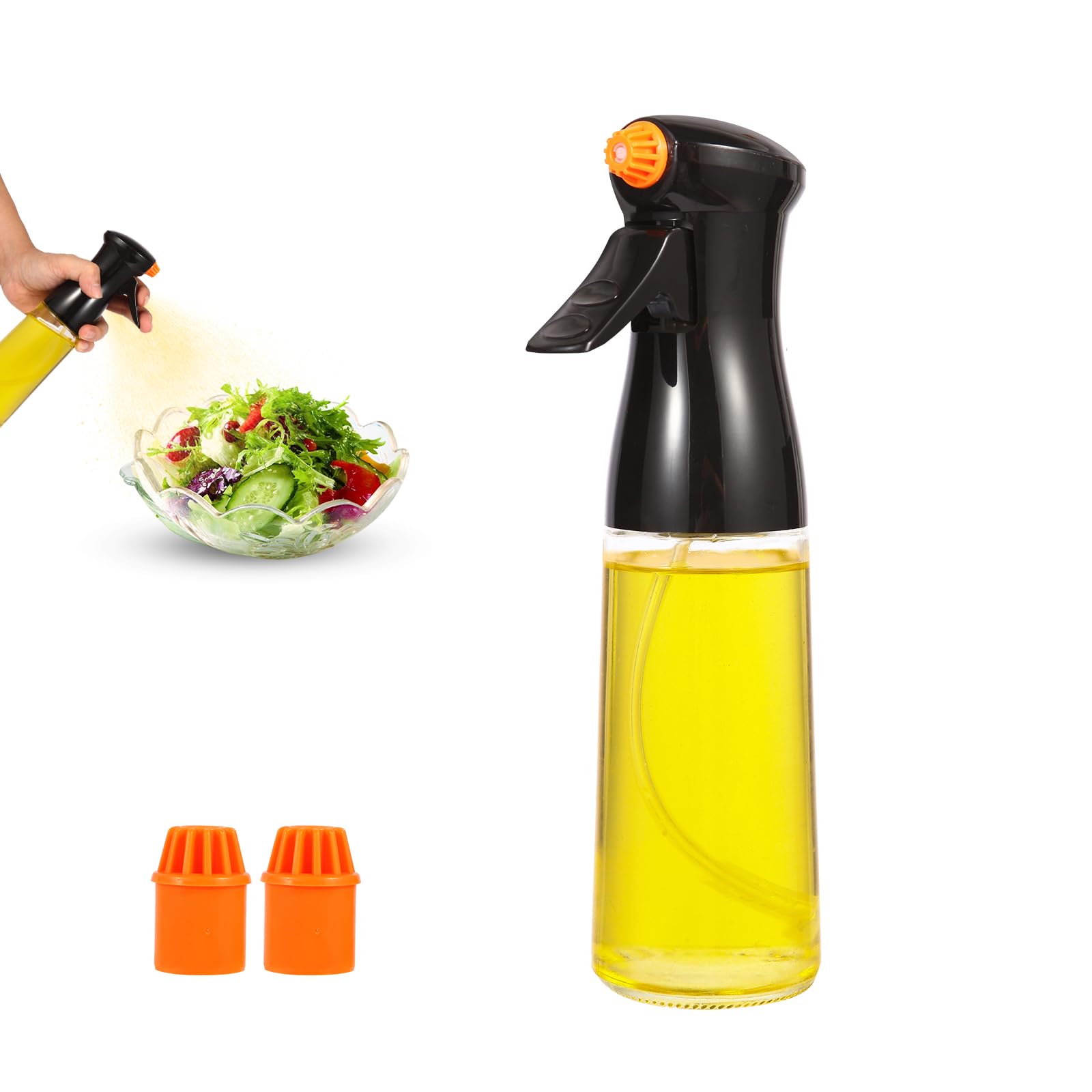 KoGiio Spruzzatore di Olio, 7 Oz / 200 l Dispenser Spruzzatore di D