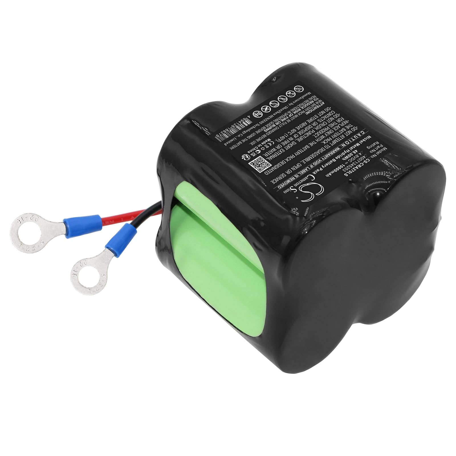 TECHTEK Batteria 10000mAh compatibile con [Ceag] CW270, Handlampe SEB5.4L, SEB 5.4L, SEB5.3, W270, W270.1, W270.2, W270.3, W276, W276.3, W276.4 sostituisce 21145583000, 2114571000, 40066021011, 40071