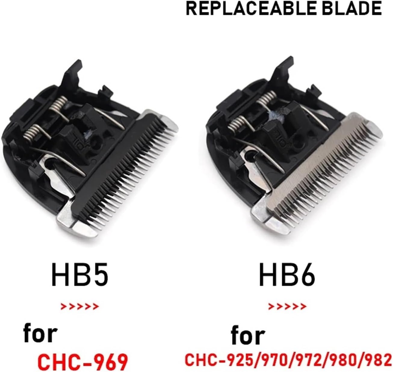 Replacement Blade,Compatible For Codos，CHC-969 CHC-980/982 Etc. Hair Clipper Barber Accessories(HB6)
