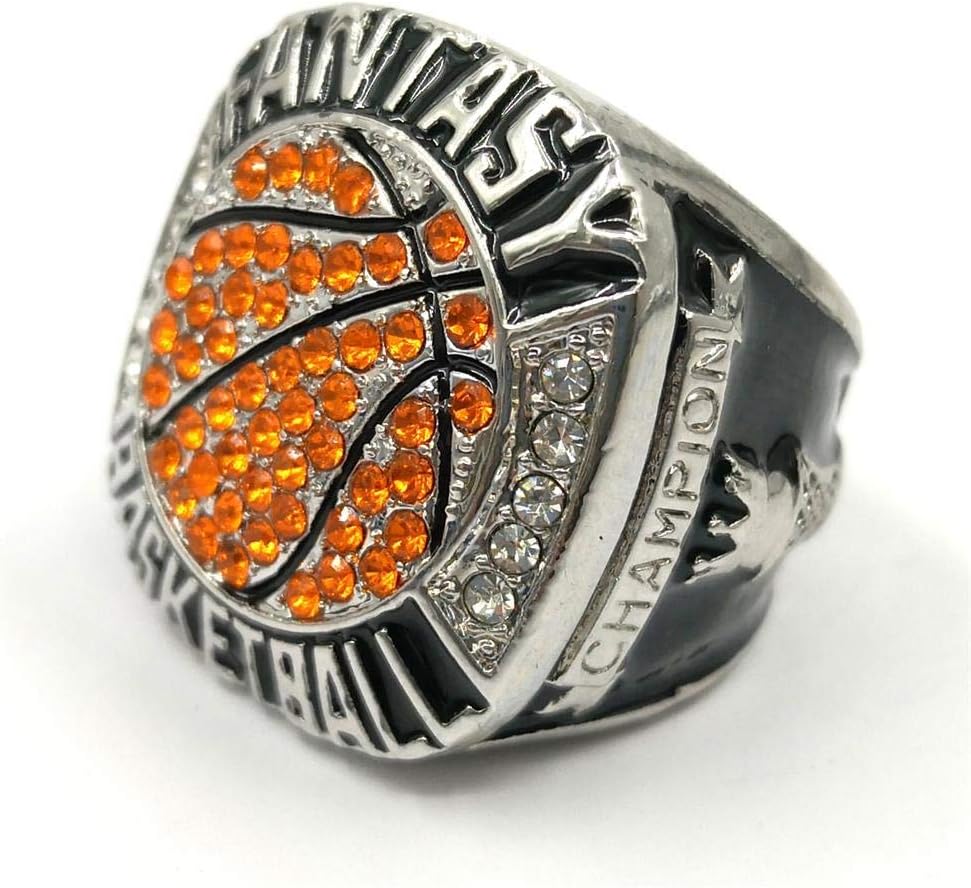 Customized Fantasy Basketball League Champion Championship Trophy Rings Prize