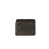 AZURAHIDE ZeroFold Slim Credit Card Holder – Men's Minimalist Handmade Full Grain Leather Wallet, Hand-Burnished & Oiled Finish, Super slim & Holds up to 8 Cards