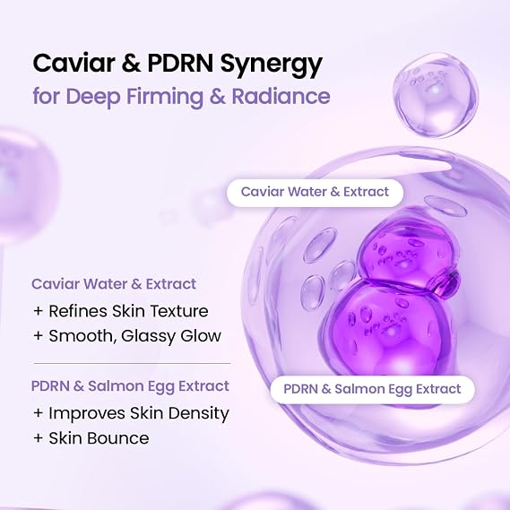 BIODANCE Caviar PDRN Hydrogel Overnight Face Mask 4 PCs