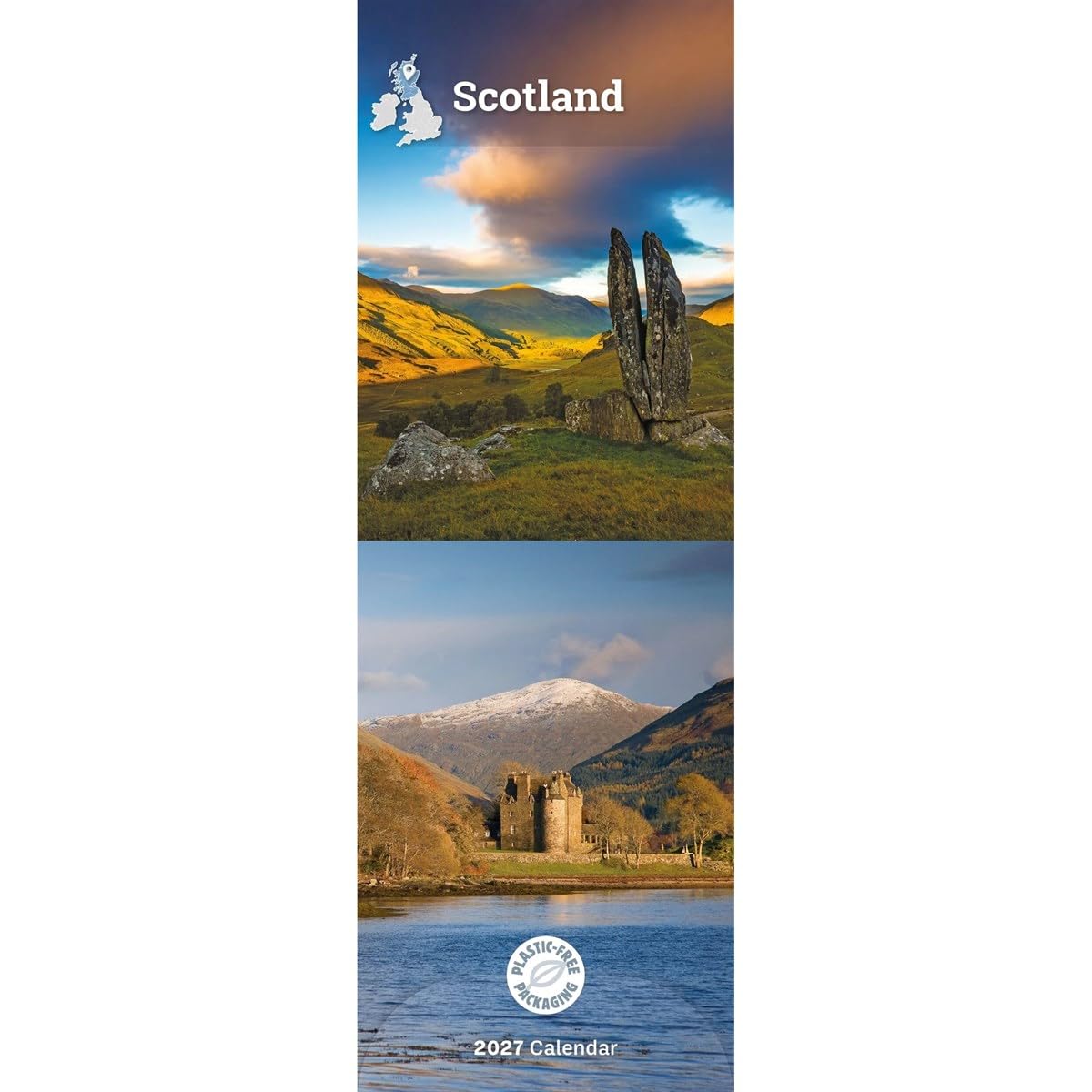 Carousel Worldwide Scotland 2027 Slim Wall Calendar, 12-Month Calendar, Scenic Scottish Landscapes-image-15