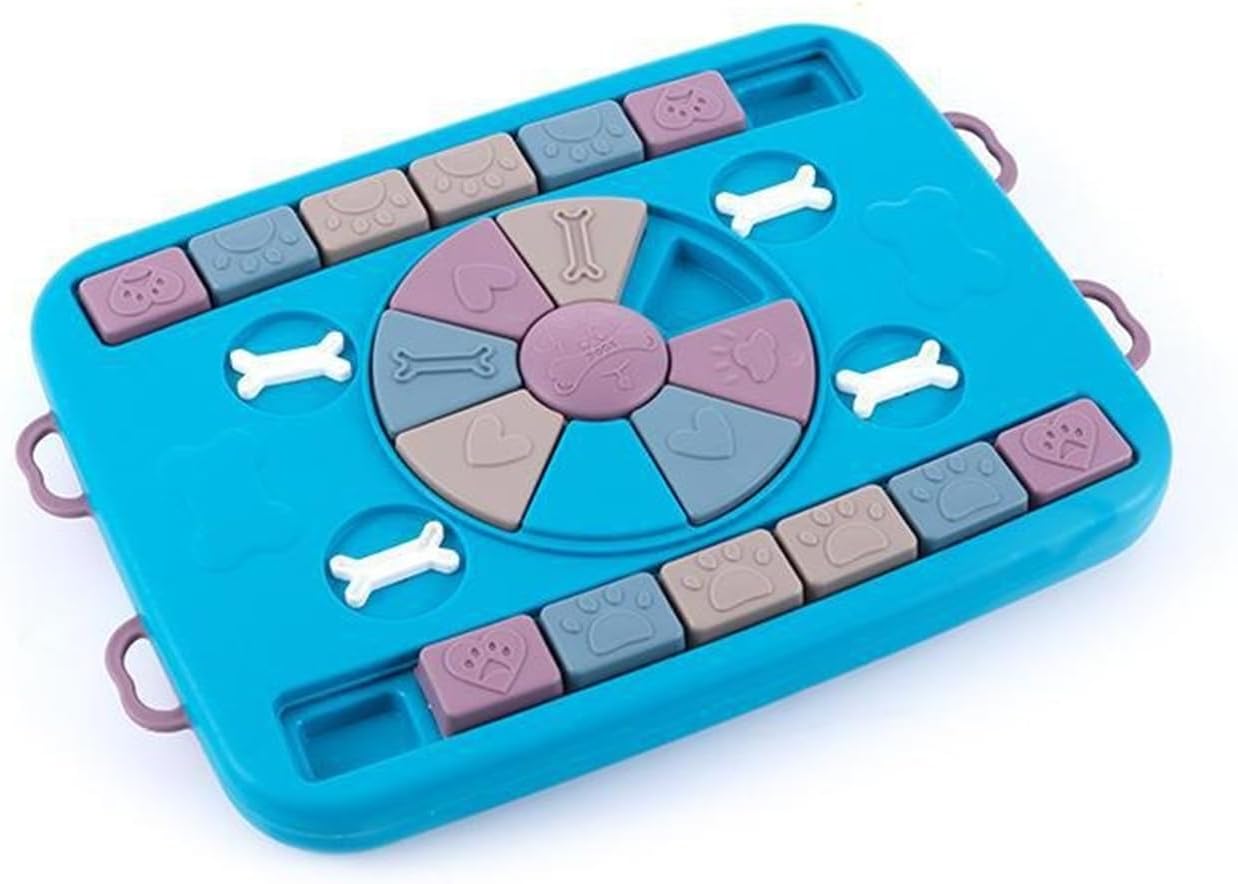 Qoo10] 遊び場所 ノーズワークマット 嗅覚訓練マ 犬用知育玩具 ノーズワークパズル ペット給餌 おもちゃ 嗅覚訓練 IQ訓練 早食い防止 ノーズワーク 餌入れ 小中大型 犬用 猫用