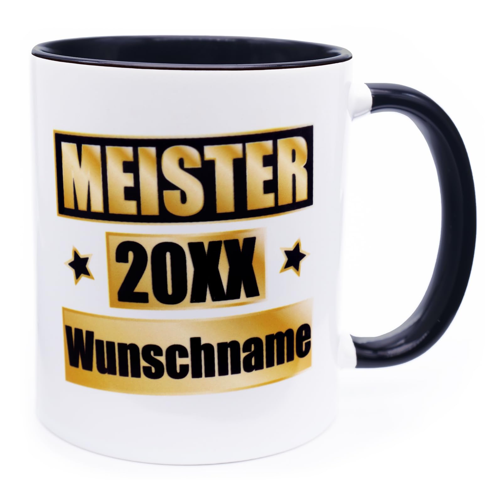 Personalisiere Tasse 'Ausbildung Bestanden 2025' – 330 Ml, Spülmaschinengeeignet, Mit Namen