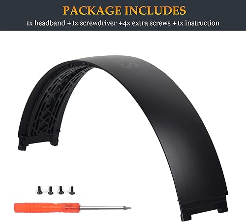Miniatura 6 de Studio 2 Diadema igual que la banda de arco de repuesto OEM B0501, accesorios compatibles con Beats by Dr Dre Studio2 con cableinalámbrico
