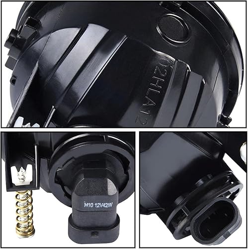 Miniatura 8 de GRAND ORANGE 2 luces antiniebla de conducción antigolpes compatibles con Ford F150 2006-2010  Compatible con Lincoln Mark LT 2006-2008 con bombillas