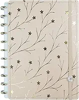 Caderno Inteligente, Grande, Miss Floral By Giulia Benite, 215x280 mm, 80 Folhas
