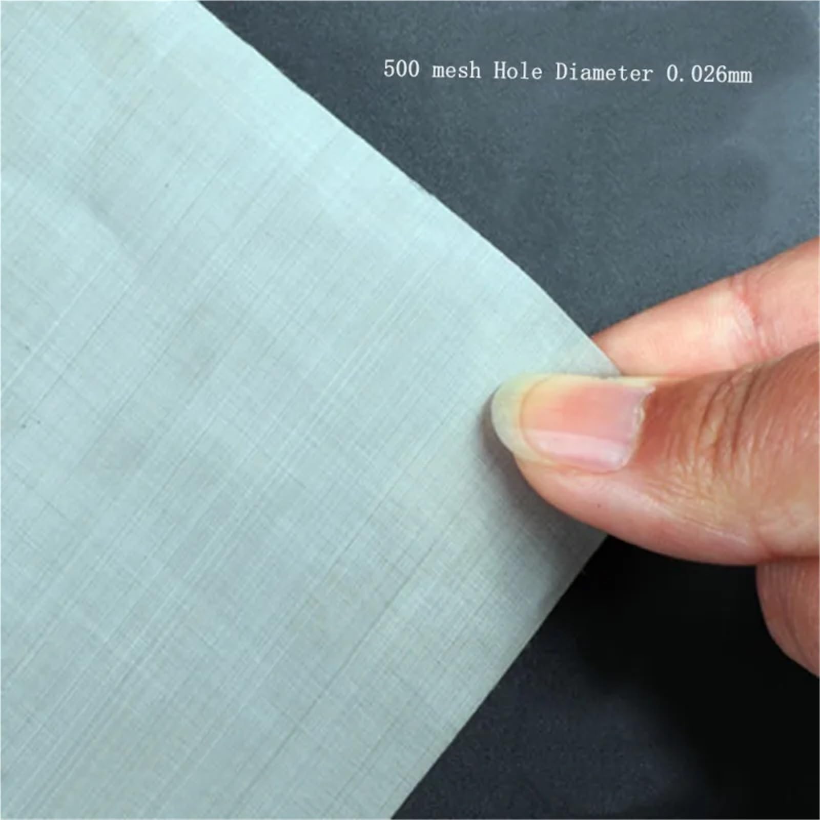 Sito do mąki 4-500 oczek, wszystkie rozmiary 304 stal nierdzewna filtr siatka druciana tkana płyta sitowa sito pieczenia(500 Mesh 26micron,50cm by 50 cm)