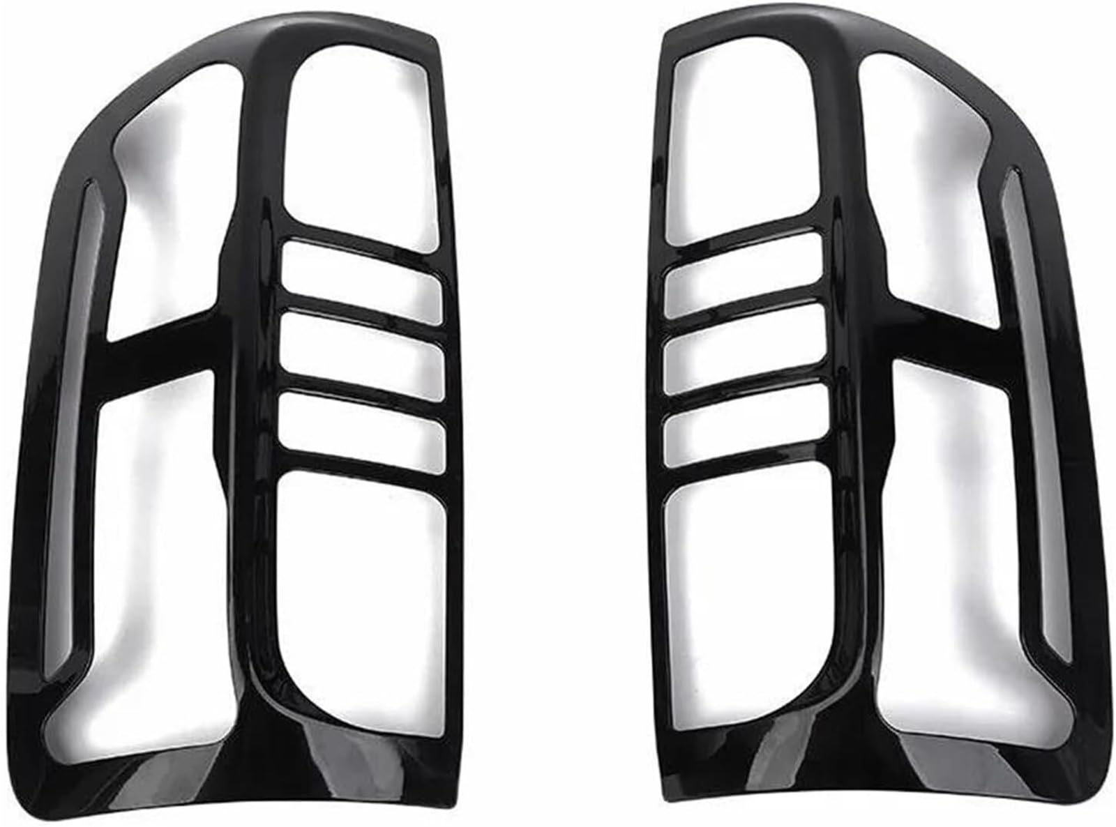 Luces traseras de coche marco protector negro para Chevrolet Colorado rutas off-road 6