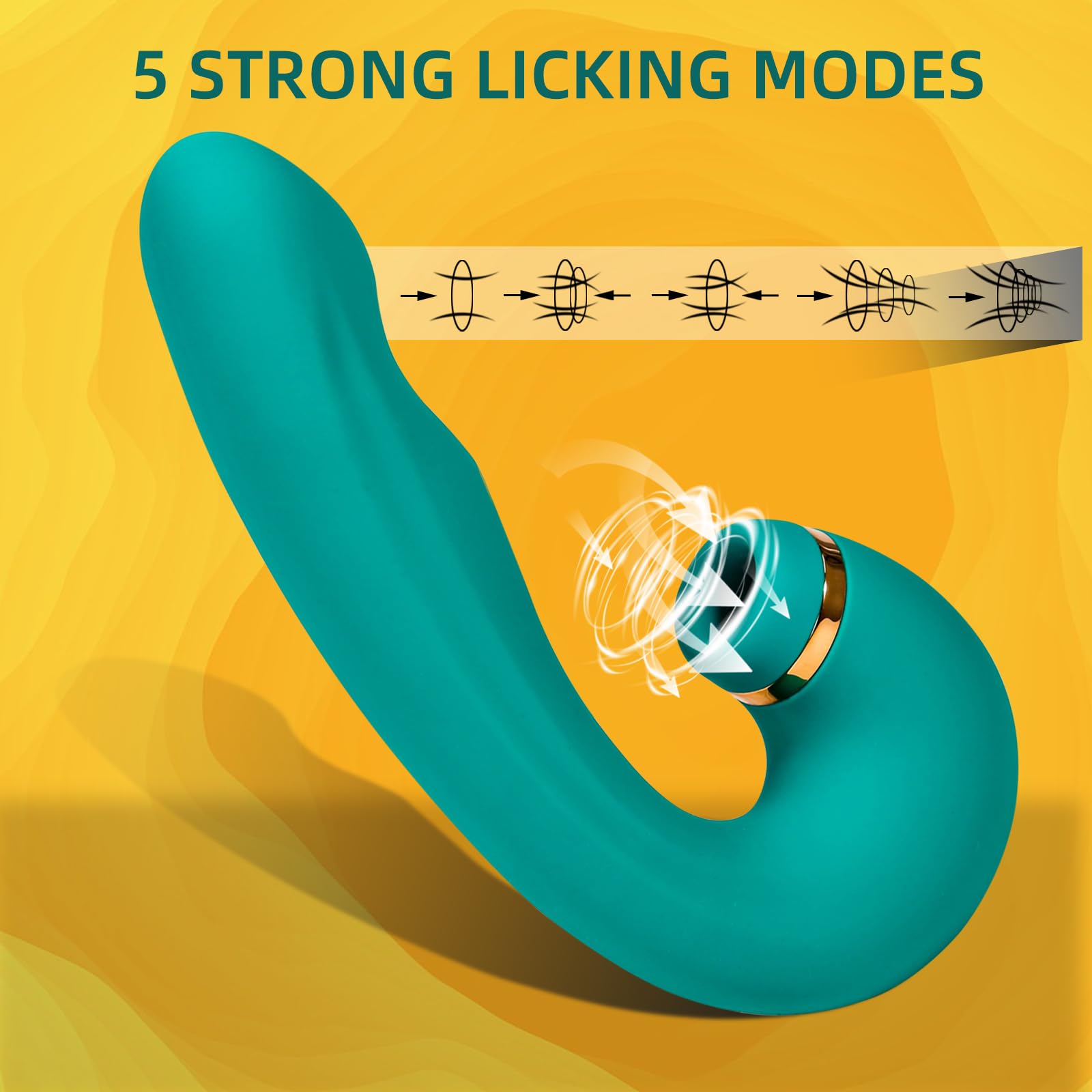 Vibratore Sesso Giocattolo per Donne 3 in 1 Vibratori con 10 Vibratori, 5 Flapping, 5 Modalità Sucking Giocattoli per Adulti Dildo G Spot Vibratore