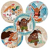 Moana Glitter Stickers - Prizes 50 per Pack