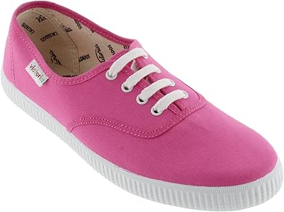 Victoria Baskets Unisexe 1915 Toile & Lacets Blancs 106613 pour