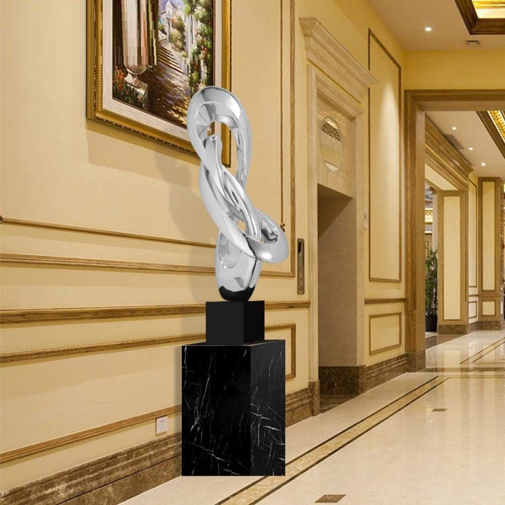 Busto Esculturas Y Figuras Hechas A Mano Adornos 85 Cm Estatuilla Enchapada Creativa Escultura De Arte Abstracto De Resina Estatuas Caseras Modernas Y Sencillas para Manualidades De Decoración