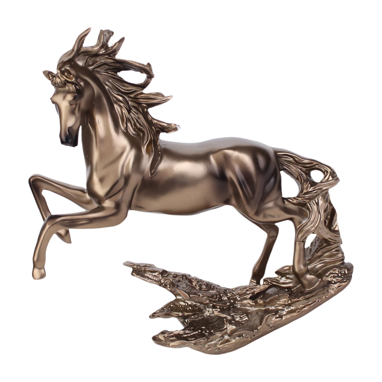 Modern Horse Figure Realistic Design Resin Desktop Art Decoration Enhances Any Space with Sophisticated Design Desktop Art Figurine