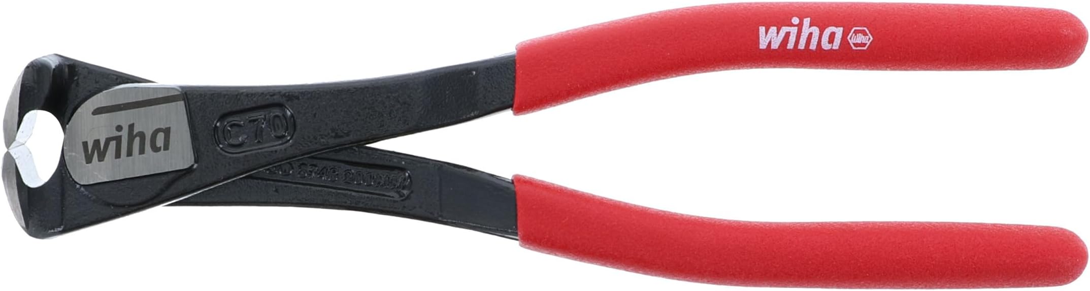 Wiha 32659 High Leverage End Cutting Nippers, 8-Inch, Premium-Quality Tool Steel