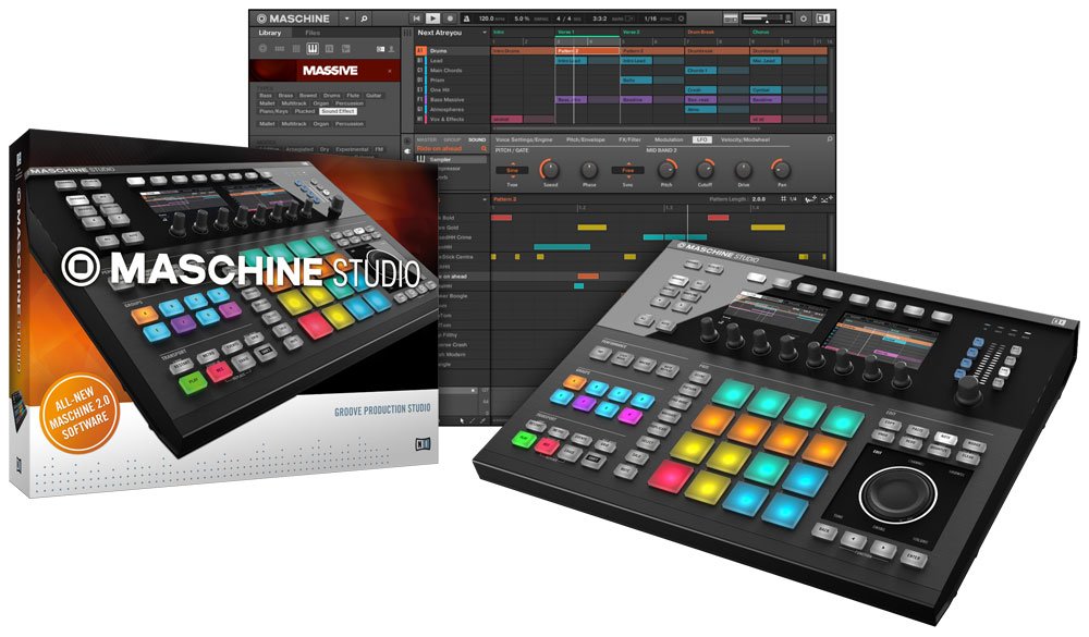 Native Instruments グルーヴ制作システム MASCHINE MK2 Black