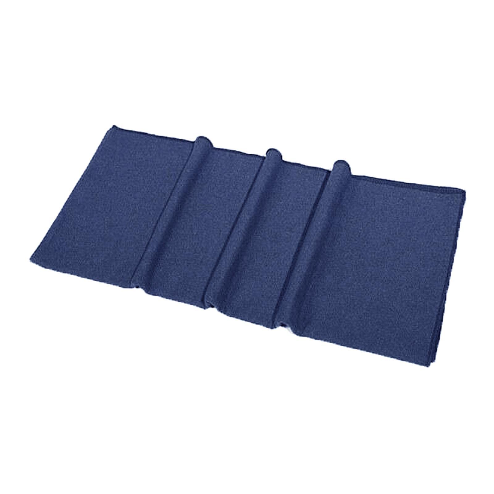Enakshi® 79x60 inch Folded Yoga Mat Towel Thick Home Decor Sweat Absorbent Dark Blue|Sporting Goods | Fitness Running & Yoga | Yoga & Pilates | Mats & Non-Slip Towels-image-41
