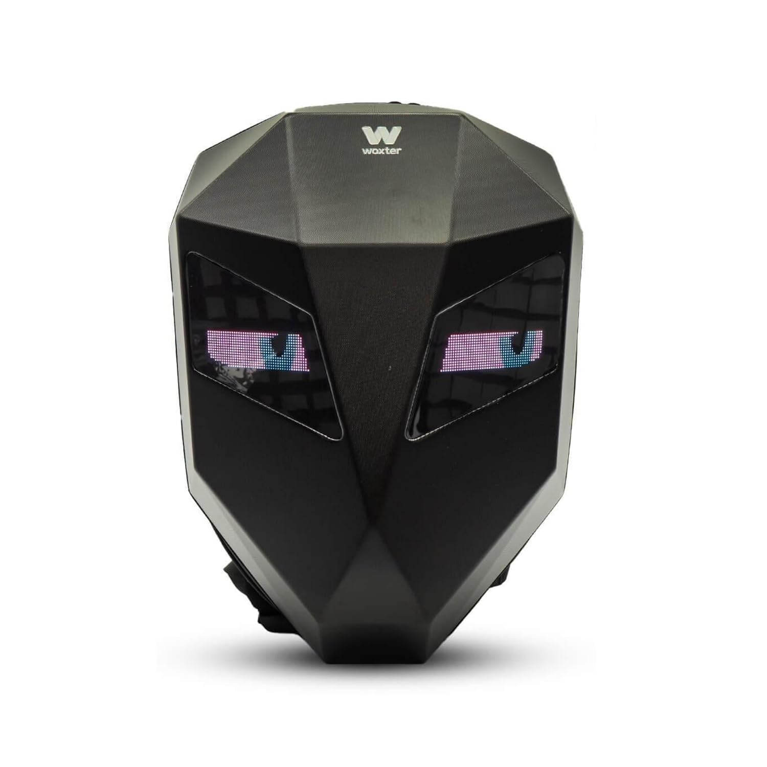 Woxter Mochila Led KNIGHT - Con Leds Programables, Compatibles con APP, Impermeable, Ciclismo, Moto y Patinetes Eléctricos, Bluetooth, Cascos. 30 litros de capacidad
