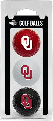 Vista 42 de Team Golf NCAA - Pelotas de golf de tamaño reglamentario, paquete de 3, impresión duradera del equipo a todo color varios colores del equipo.