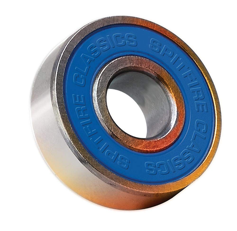 Amazon.com : Spitfire Classic Skateboard Bearings One Size Blue