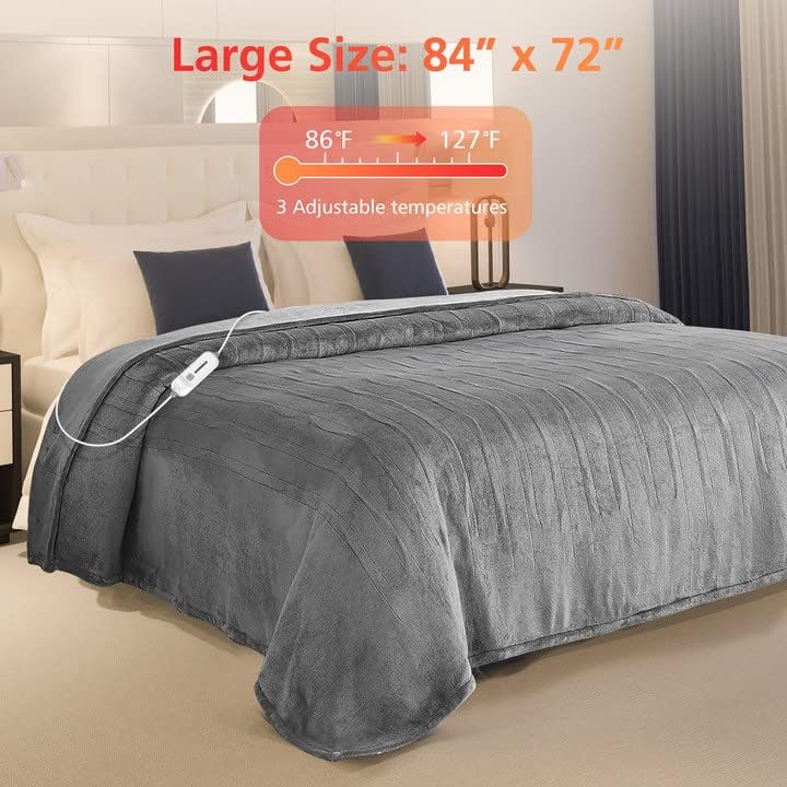 review COMFIER Electric Blanket Full Size 72