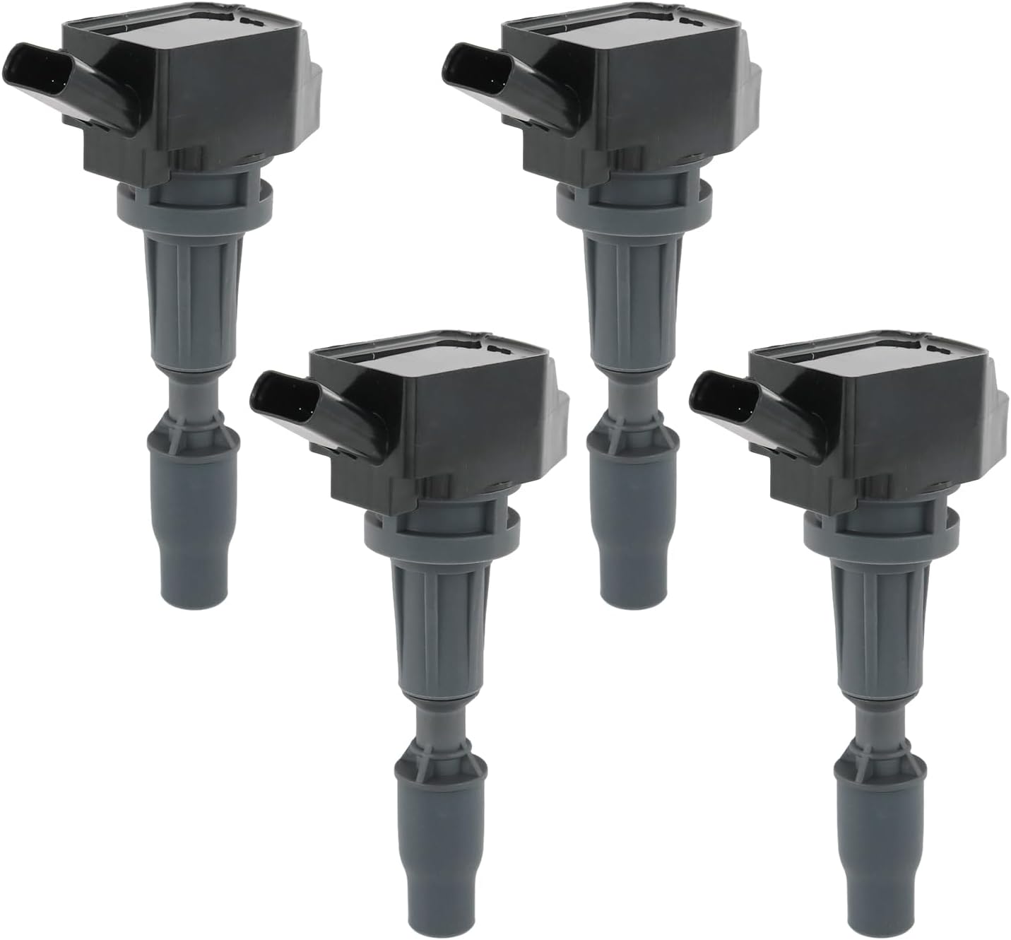 Set of 4 Ignition Coil Pack Compatible with Hyundai Sonata Santa Fe Tucson Kia Optima Sorento Sportage Stinger Genesis G70 L4 2.0L Replace# UF764, 27300-2GGA0, GN10730, C988, E1264, IC871
