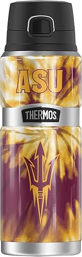 THERMOS ARIZONA STATE UNIVERSITY OFICIAL - Botella de bebida de acero inoxidable con aislamiento al vacío y doble pared, 24 onzas