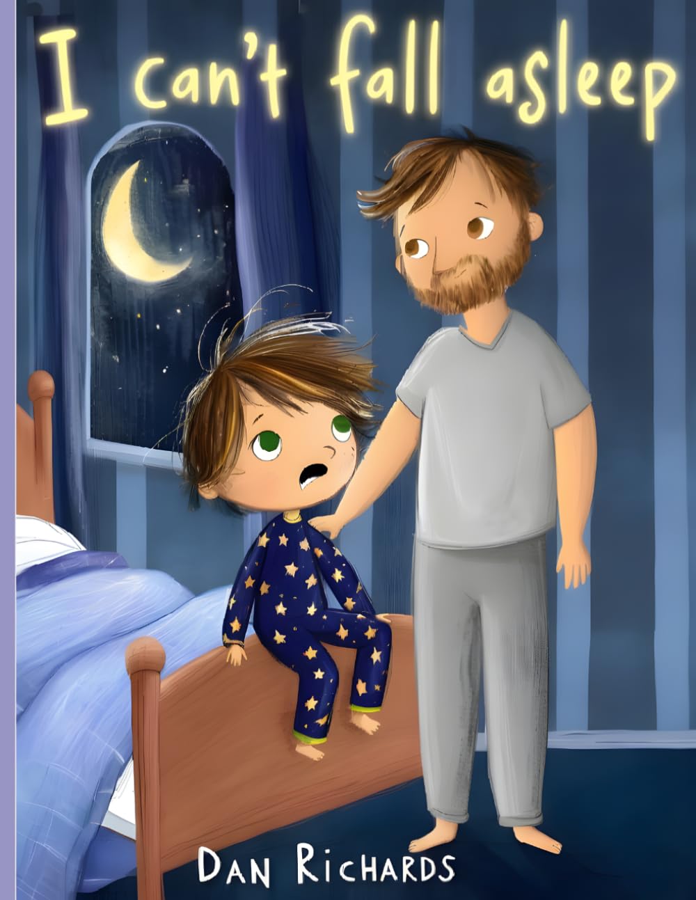 I can't fall asleep!: A Gentle Bedtime Story About Calming a Busy Mind and Learning to Fall Asleep Peacefully (Little steps, Big Feelings)