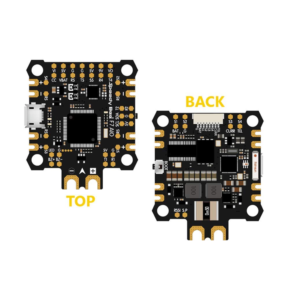 Buy SPEEDY BEE F7 AIO Flight Controller Betaflight Bluetooth 8Pin