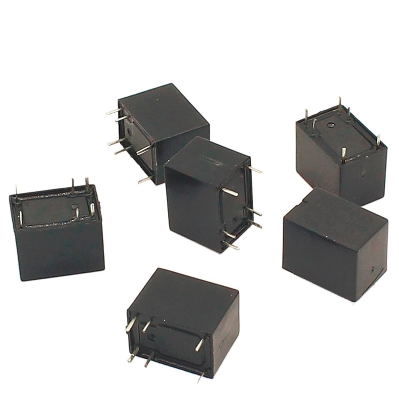 GVBAEPIEO 20pcs Miniature PCB Relay 6 pins Mini DC 3V 5V 9V 12V JRC-21F 4100 Switch(12VDC)